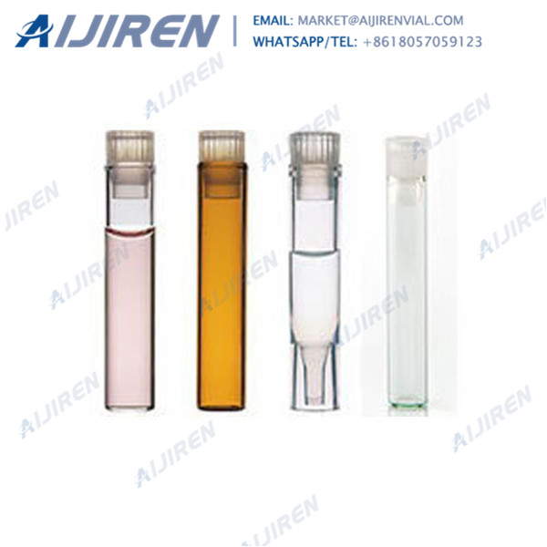 autosampler clear shell vials poly cap for minerals